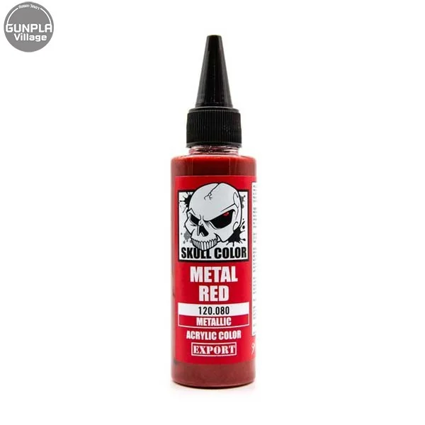 Skull Color 120.080 Metal Red 60 ml Metallic 8853100903809 (สี) Skull Color 120.080 Metal Red 60 ml Metallic 8853100903809 (สี)