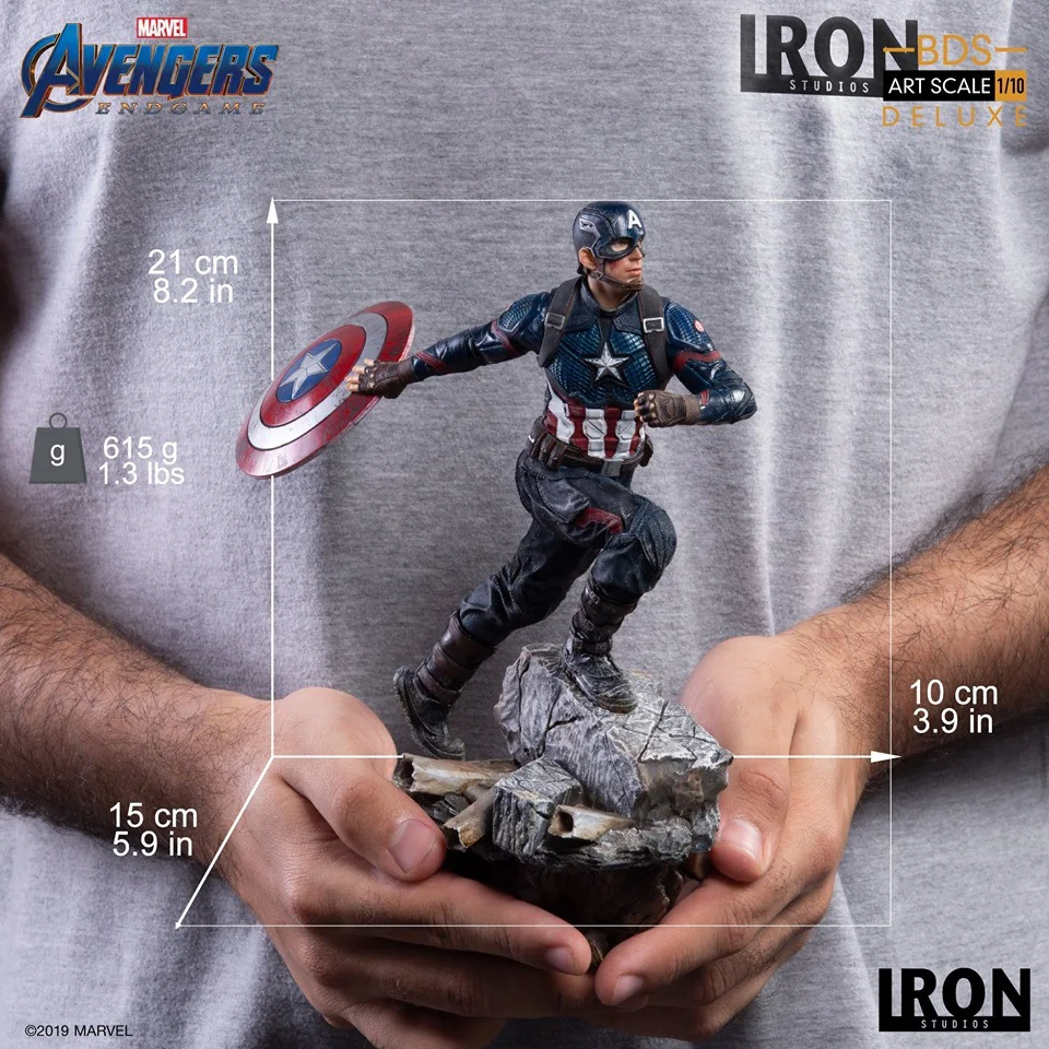 Iron Studios - Captain America: Avengers Endgame BDS 1/10Scale (Deluxe) 606529899622 (Statue) Iron Studios - Captain America: Avengers Endgame BDS 1/10Scale (Deluxe) 606529899622 (Statue)