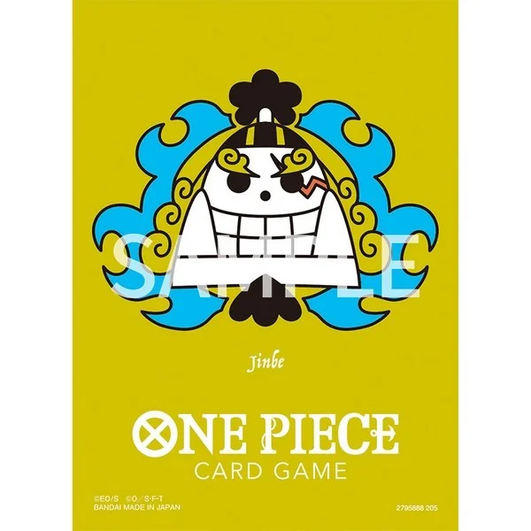 Bandai One Piece Card Game Sleeves Limited Premium Matte Vol.3 Jinbe 4582769843563 (การ์ดวันพีช) Bandai One Piece Card Game Sleeves Limited Premium Matte Vol.3 Jinbe 4582769843563 (การ์ดวันพีช)