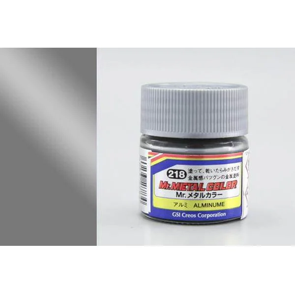 Mr.Hobby Mr.Metal Color MC218 Aluminium (10ml) 49532784 (สี) Mr.Hobby Mr.Metal Color MC218 Aluminium (10ml) 49532784 (สี)