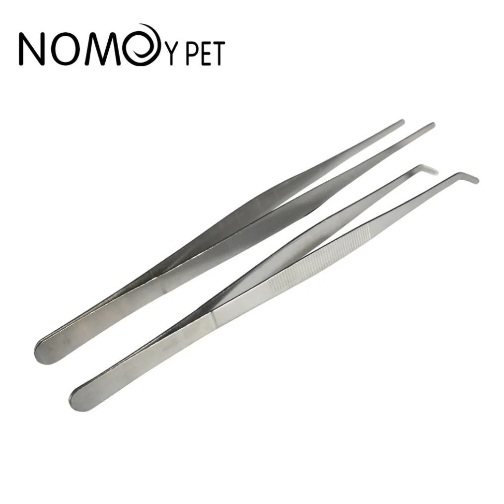 Nomoy Pet ฟอร์เซปสแตนเลส Forceps ฟอเซป แบบปากตรง/โค้ง Stainless Steel Tweezers ที่คีบ แหนบ Nomoy Pet ฟอร์เซปสแตนเลส Forceps ฟอเซป แบบปากตรง/โค้ง Stainless Steel Tweezers ที่คีบ แหนบ
