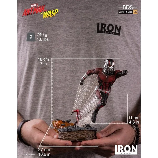 Iron Studios Ant Man: Ant Man & The Wasp BDS 1/10 Scale 606529302597 (Statue) Iron Studios Ant Man: Ant Man & The Wasp BDS 1/10 Scale 606529302597 (Statue)