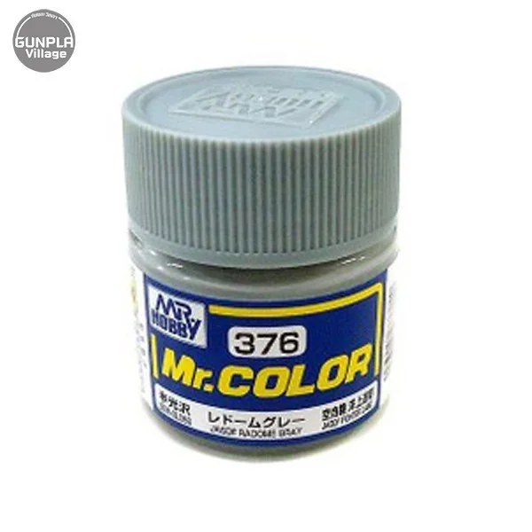 Mr.Hobby Mr.Color C376 JASDF Radome Gray Semi-Gloss 4973028737240 (สี) Mr.Hobby Mr.Color C376 JASDF Radome Gray Semi-Gloss 4973028737240 (สี)