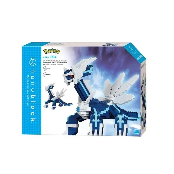 Kawada nanoblock Pokemon NBPM_094 Dialga Deluxe Edition 4972825225301 (นาโนบล็อค) Kawada nanoblock Pokemon NBPM_094 Dialga Deluxe Edition 4972825225301 (นาโนบล็อค)