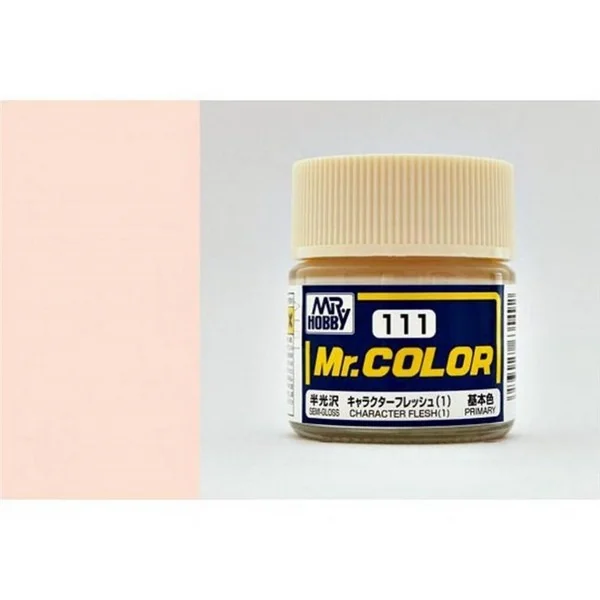 Mr.Hobby Mr.Color C111 Character Flesh (1) Semi-Gloss (10ml) 4973028635492 (สี) Mr.Hobby Mr.Color C111 Character Flesh (1) Semi-Gloss (10ml) 4973028635492 (สี)