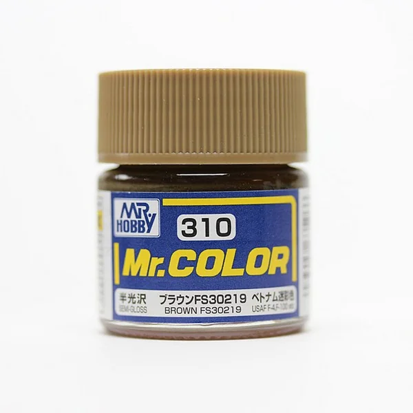 Mr.Hobby Mr.Color C310 Brown FS30219 Semi-Gloss (10ml) 4973028635966 (สี) Mr.Hobby Mr.Color C310 Brown FS30219 Semi-Gloss (10ml) 4973028635966 (สี)