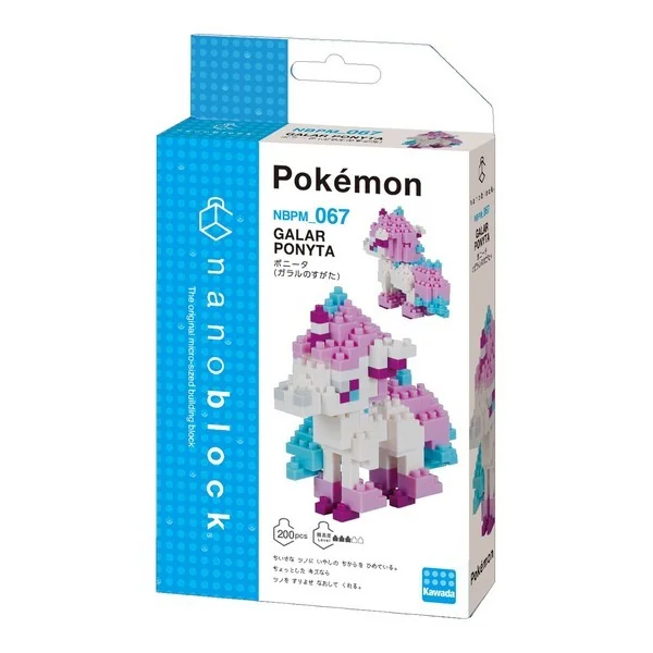 Kawada nanoblock Pokemon NBPM_067 Galar Ponyta 4972825219171 (นาโนบล็อค) Kawada nanoblock Pokemon NBPM_067 Galar Ponyta 4972825219171 (นาโนบล็อค)