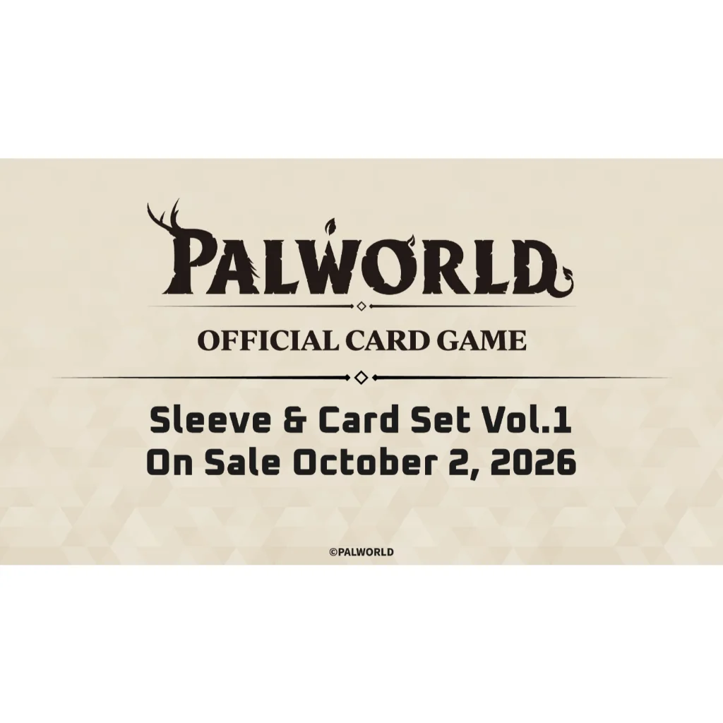 [Pre Order 02/10/2569] Bushiroad Palworld Card Game Sleeve & Card Set Vol.1 (การ์ด)