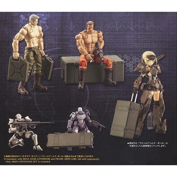 Kotobukiya Hexa Gear Army Container Set 4934054017935 (โมเดลประกอบ) Kotobukiya Hexa Gear Army Container Set 4934054017935 (โมเดลประกอบ)