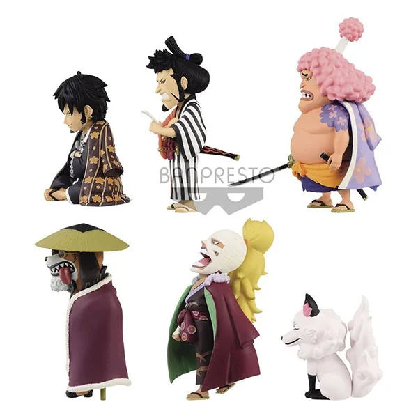 [ครบ Set 6 กล่อง] Banpresto WCF One Piece World Collectable Figure - Wanokuni 8 4983164175592 (Figure)
