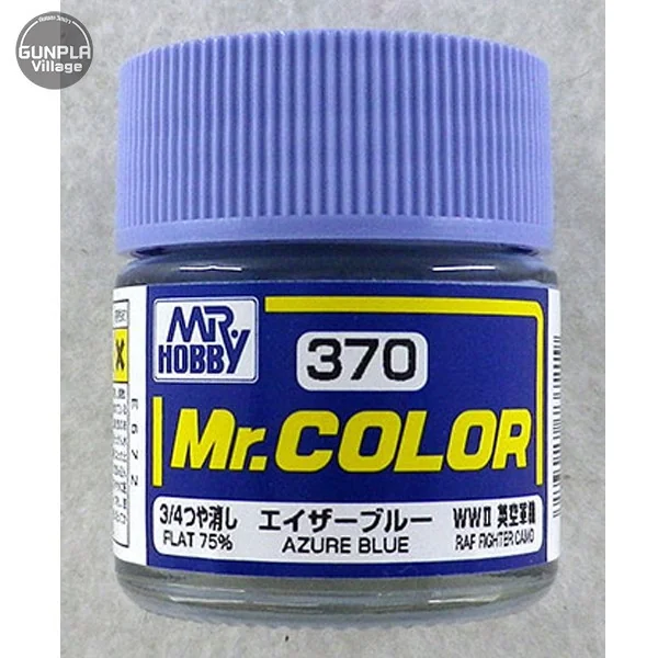 Mr.Hobby Mr.Color C370 Azure Blue Flat 4973028737219 (สี) Mr.Hobby Mr.Color C370 Azure Blue Flat 4973028737219 (สี)