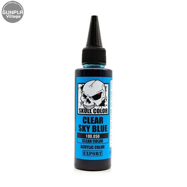 Skull Color 100.050 Clear Sky Blue 60 ml (Clear Color) 8853100903502 (สี) Skull Color 100.050 Clear Sky Blue 60 ml (Clear Color) 8853100903502 (สี)