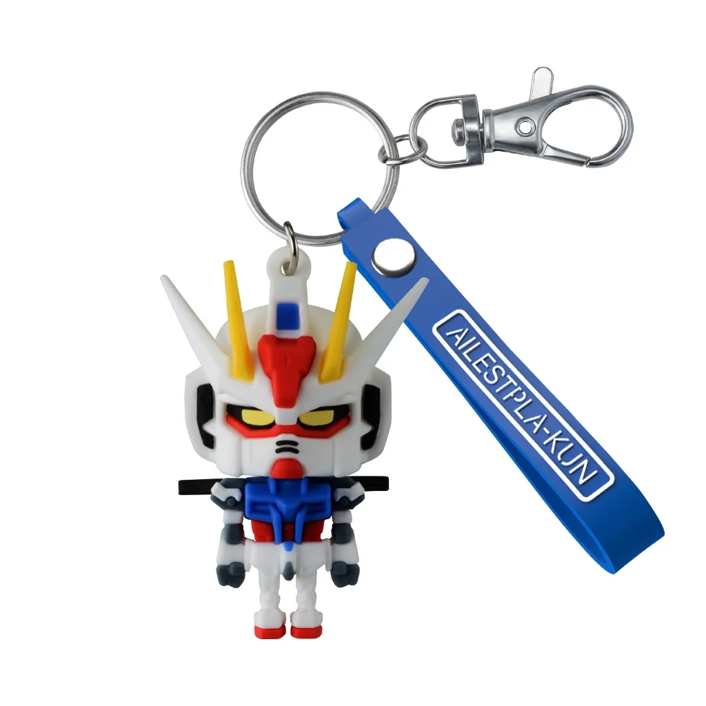 Bandai Ailestpla-kun 3D Rubber Mascot Keychain 4573102720177 (Plastic Model)