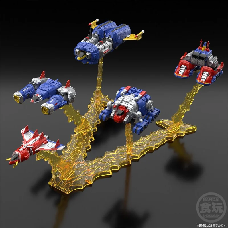 [Pre Order 08/2568] Bandai SMP (Shokugan Modeling Project) Voltes V Legacy Let's Volt-in! Set 4570117918780 (Plastic)