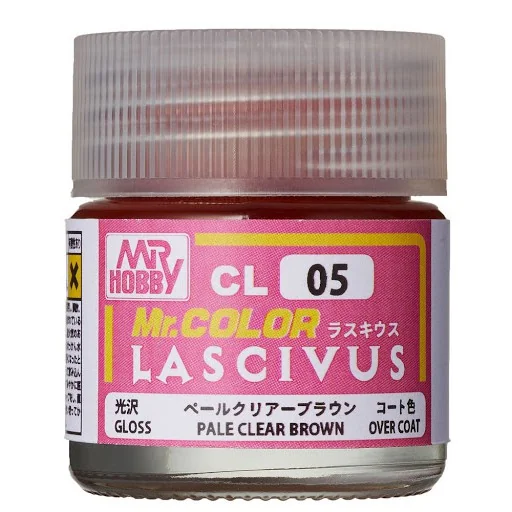 Mr.Hobby Mr.Color CL05 Lascivus Pale Clear Brown Gloss 4973028736922 (สี) Mr.Hobby Mr.Color CL05 Lascivus Pale Clear Brown Gloss 4973028736922 (สี)