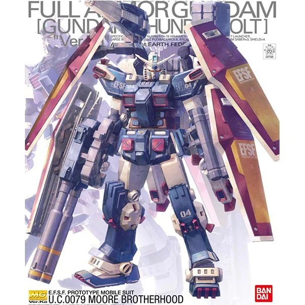 Bandai MG Full Armor Gundam Ver.Ka (Gundam Thunderbolt) 4573102630490 (Plastic Mode Bandai MG Full Armor Gundam Ver.Ka (Gundam Thunderbolt) 4573102630490 (Plastic Mode