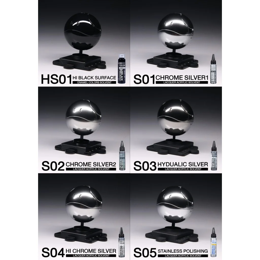 Raditz Studio RS HS-01 Hi Black Surface For Chrome 35 ml (Surface Enamel) 8858878800008 (สี) Raditz Studio RS HS-01 Hi Black Surface For Chrome 35 ml (Surface Enamel) 8858878800008 (สี)