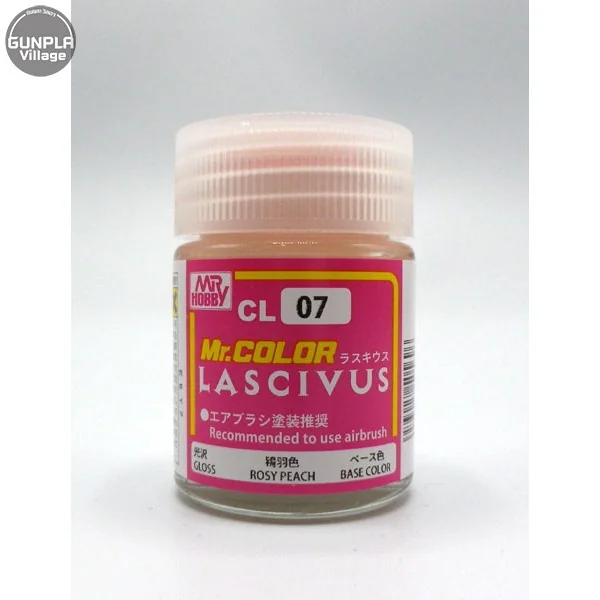 Mr.Hobby Mr.Color CL07 Lascivus Rosy Peach Gloss 4973028505696 Mr.Hobby Mr.Color CL07 Lascivus Rosy Peach Gloss 4973028505696
