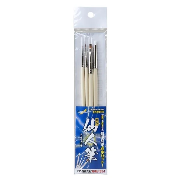 GodHand GH-EBRSP-SN-SET Brushwork Semi-Pro 4 Brushes Set 4562349874828 (Tool) GodHand GH-EBRSP-SN-SET Brushwork Semi-Pro 4 Brushes Set 4562349874828 (Tool)