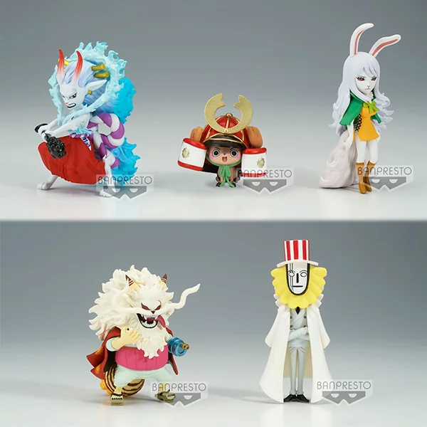 Banpresto (ครบ Set 5 กล่อง) WCF One Piece World Collectable Figure - Wanokuni Onigashima 7 4983164880885 (Figure)