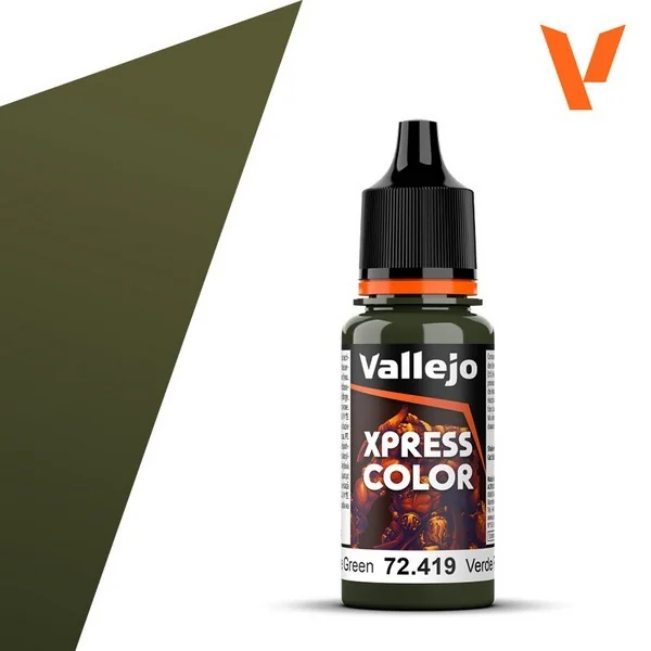 Vallejo Xpress Color 72.419 Plague Green 18 ml 8429551724197 (สี) Vallejo Xpress Color 72.419 Plague Green 18 ml 8429551724197 (สี)