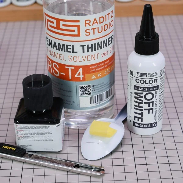 Raditz Studio RS M102G Off White G 60 ml (MS Color Series) 8858878701028 (สี)