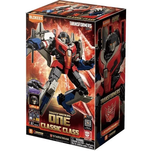 Blokees Transformers 71177 Classic Class 16 ONE Starscream 810181530032 (Figure) Blokees Transformers 71177 Classic Class 16 ONE Starscream 810181530032 (Figure)