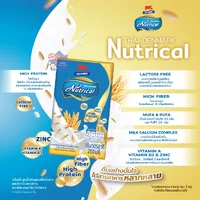 ไทย-เดนมาร์ค นิวทริแคล เครื่องดื่มโปรตีนนมและข้าว ทดแทนมื้ออาหาร // Thai-Denmark Nutrical 12 Boxes