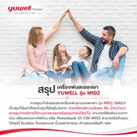 เครื่องพ่นละอองยาแบบพกพา Yuwell รุ่น M102 รับประกันศูนย์ไทย 2 ปี เครื่องพ่นละอองยาแบบพกพา Yuwell รุ่น M102 รับประกันศูนย์ไทย 2 ปี