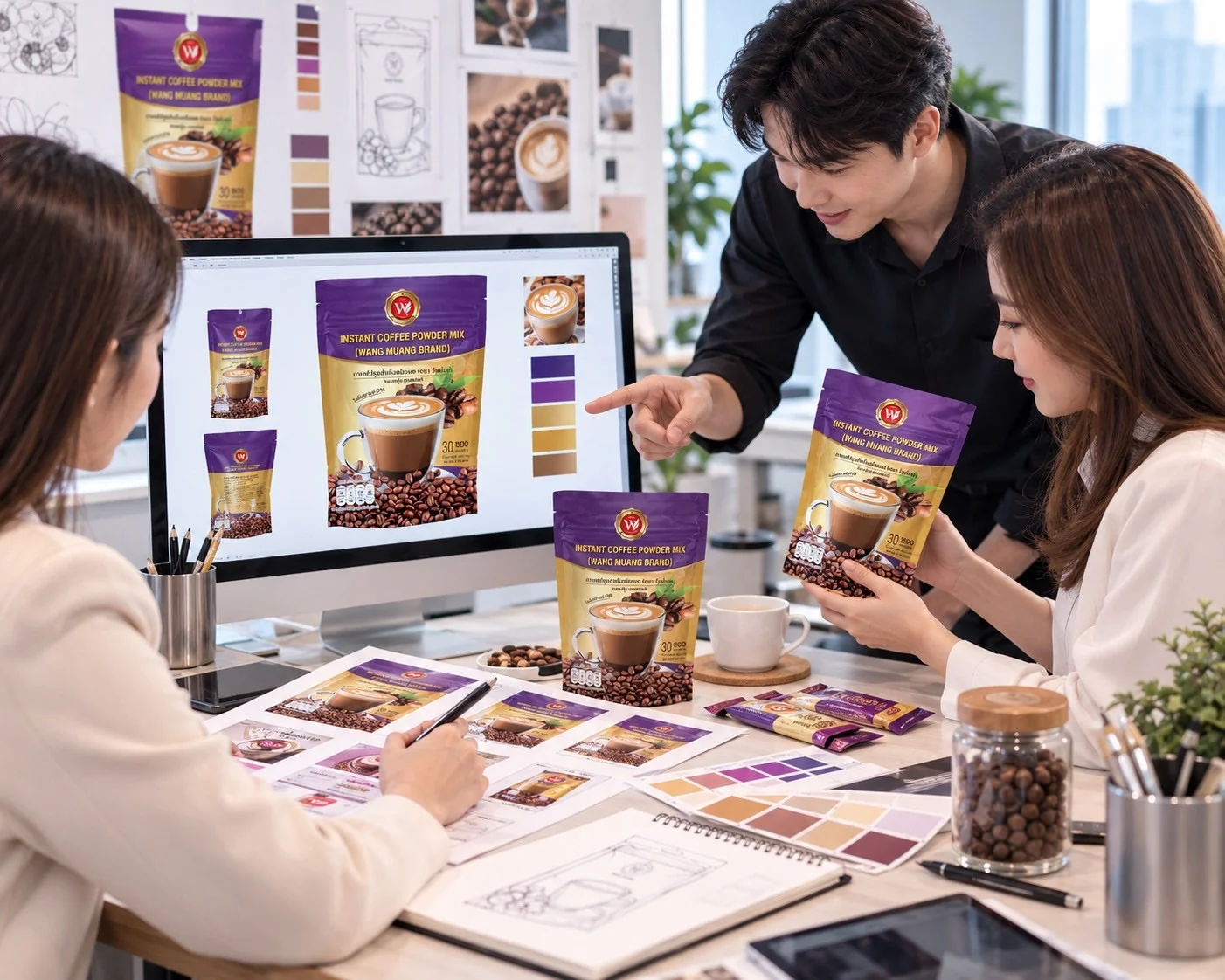 บริการออกแบบบรรจุภัณฑ์และฉลากสินค้า