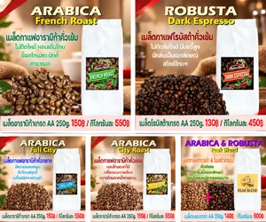 เมล็ดกาแฟ วัตถุดิบ