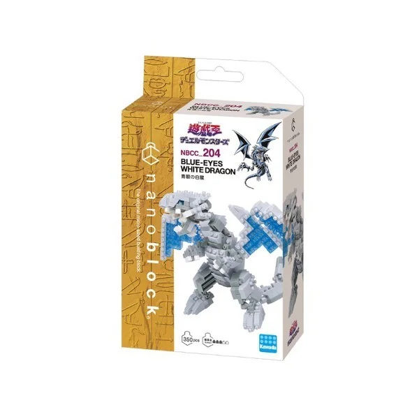 Kawada nanoblock Yu-Gi-Oh! NBCC_204 Blue-Eyes White Dragon 4972825226773 (นาโนบล็อค) image 1 Kawada nanoblock Yu-Gi-Oh! NBCC_204 Blue-Eyes White Dragon 4972825226773 (นาโนบล็อค) image 1