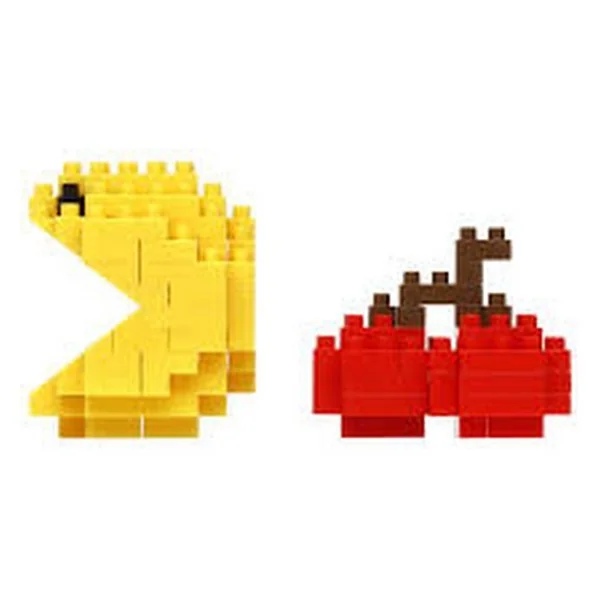 Kawada nanoblock NBCC_105 Pac-Man & Cherry 4972825222072 (นาโนบล็อค) image 4