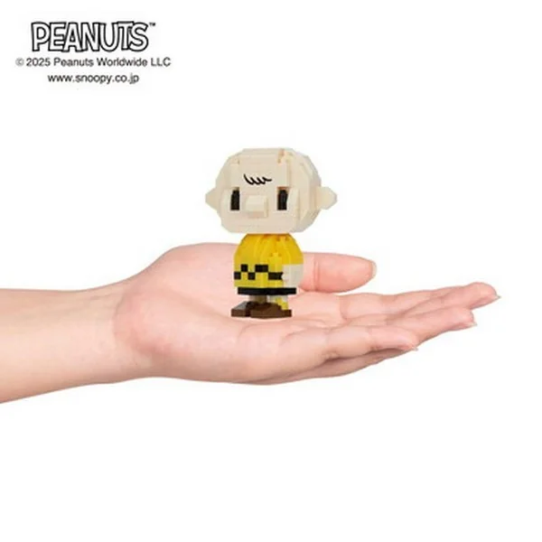 Kawada nanoblock NBH_252 Charlie Brown With Snoopy 4972825229200 (นาโนบล็อค) image 3
