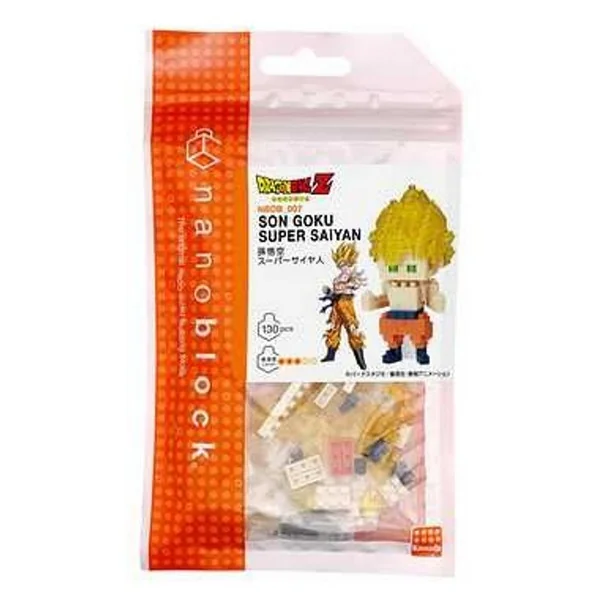 Kawada nanoblock Dragon Ball Z NBDB_007 Son Goku Super Saiyan 4972825213469 (นาโนบล็อค) image 1 Kawada nanoblock Dragon Ball Z NBDB_007 Son Goku Super Saiyan 4972825213469 (นาโนบล็อค) image 1