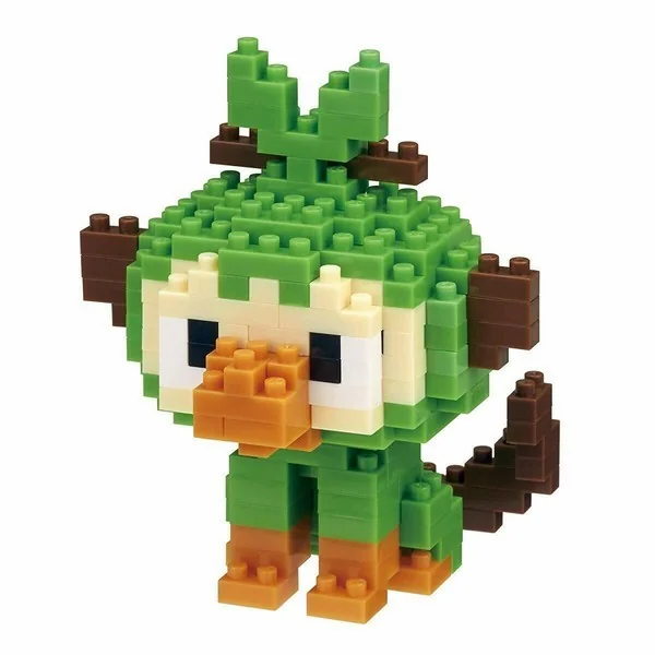 Kawada nanoblock Pokemon NBPM_059 Sarunori (Grookey) 4972825216101 (นาโนบล็อค) image 2 Kawada nanoblock Pokemon NBPM_059 Sarunori (Grookey) 4972825216101 (นาโนบล็อค) image 2