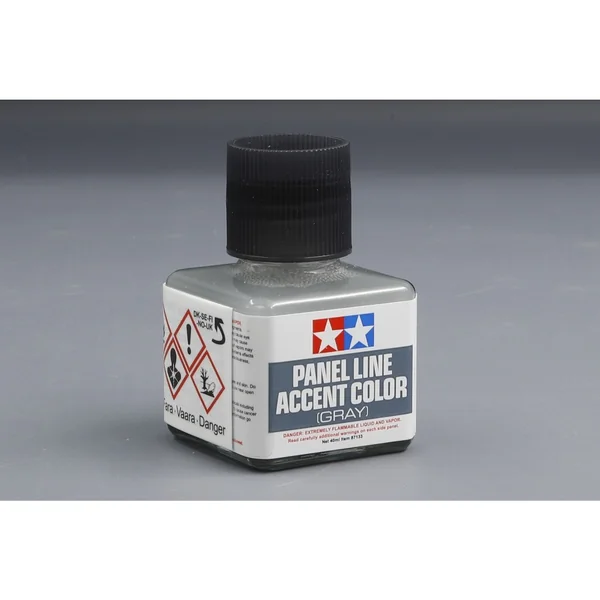 Tamiya 87133 Panel Line Accent Color Gray 4950344071630 (Tool) image 2 Tamiya 87133 Panel Line Accent Color Gray 4950344071630 (Tool) image 2