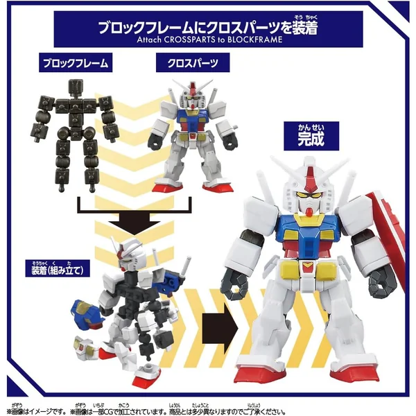 Bandai BlockCross BCG-001 RX-78-2 Gundam 4582769795220 (Plastic Model) image 4 Bandai BlockCross BCG-001 RX-78-2 Gundam 4582769795220 (Plastic Model) image 4