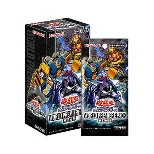 Konami Yu-Gi-Oh! OCG World Premiere Pack 2026 (WPP7-JP) แบบกล่อง (15 ซอง) 4988602180008 (การ์ดยูกิ) image 1