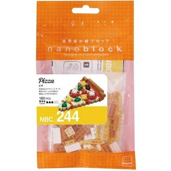 Kawada nanoblock NBC_244 Pizza 4972825208458 (นาโนบล็อค) image 1 Kawada nanoblock NBC_244 Pizza 4972825208458 (นาโนบล็อค) image 1