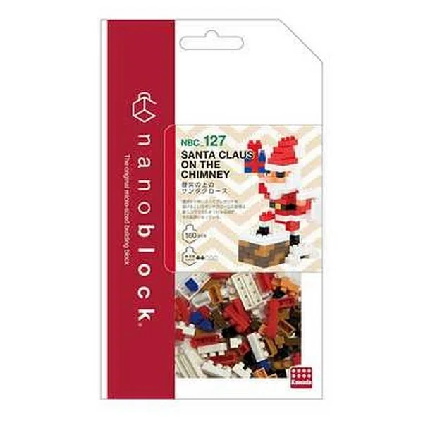 Kawada nanoblock NBC_121 Santa Claus in The Chimney 4972825147047 (นาโนบล็อค) image 1 Kawada nanoblock NBC_121 Santa Claus in The Chimney 4972825147047 (นาโนบล็อค) image 1