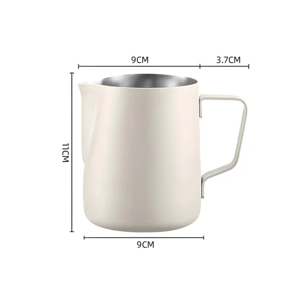Pitcher milk /พิชเชอร์สแตนเเลสสำหรับทำลาเต้ 600 Ml. image 1 Pitcher milk /พิชเชอร์สแตนเเลสสำหรับทำลาเต้ 600 Ml. image 1