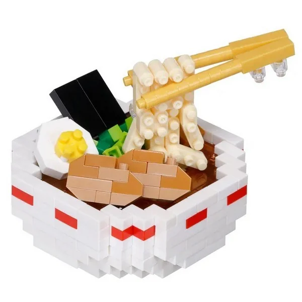 Kawada nanoblock NBC_392 Ramen 4972825229521 (นาโนบล็อค) image 2 Kawada nanoblock NBC_392 Ramen 4972825229521 (นาโนบล็อค) image 2