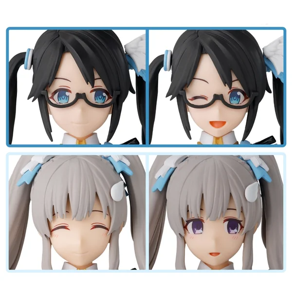 Bandai 30MS Option Hair Style & Face Parts Set (YuikaMitsumine / KirikoYukoku) 4573102674302 (Plastic Model) image 2 Bandai 30MS Option Hair Style & Face Parts Set (YuikaMitsumine / KirikoYukoku) 4573102674302 (Plastic Model) image 2