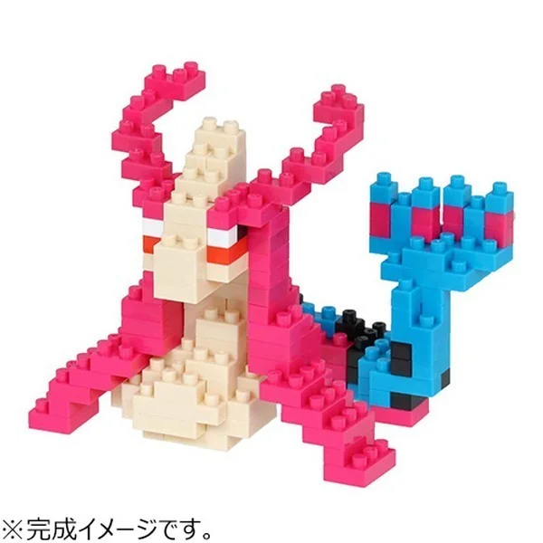 Kawada nanoblock Pokemon NBPM_097 Milokaross (Milotic) 4972825225547 (นาโนบล็อค) image 2 Kawada nanoblock Pokemon NBPM_097 Milokaross (Milotic) 4972825225547 (นาโนบล็อค) image 2