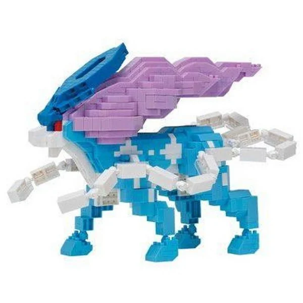 Kawada nanoblock Pokemon NBPM_109 Suicune Deluxe Edition 4972825234242 (นาโนบล็อค) image 2 Kawada nanoblock Pokemon NBPM_109 Suicune Deluxe Edition 4972825234242 (นาโนบล็อค) image 2