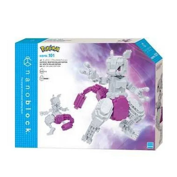 Kawada nanoblock Pokemon NBPM_101 Mewtwo Deluxe Edition 4972825226520 (นาโนบล็อค) image 1 Kawada nanoblock Pokemon NBPM_101 Mewtwo Deluxe Edition 4972825226520 (นาโนบล็อค) image 1