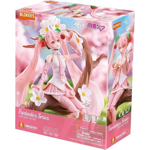 Blokees Hatsune Miku 73507 Fantastics Edition Sakura Miku 810181531343 (Plastic Model) image 1