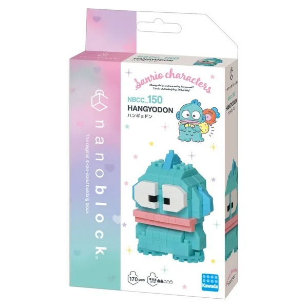 Kawada nanoblock Sanrio NBCC_150 Hangyodon 4972825234891 (นาโนบล็อค) image 1 Kawada nanoblock Sanrio NBCC_150 Hangyodon 4972825234891 (นาโนบล็อค) image 1