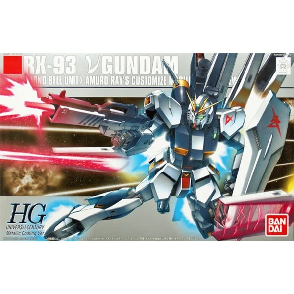 Bandai HG Nu Gundam Metallic Coating Ver 4573102556134 (Plastic Model) image 1 Bandai HG Nu Gundam Metallic Coating Ver 4573102556134 (Plastic Model) image 1